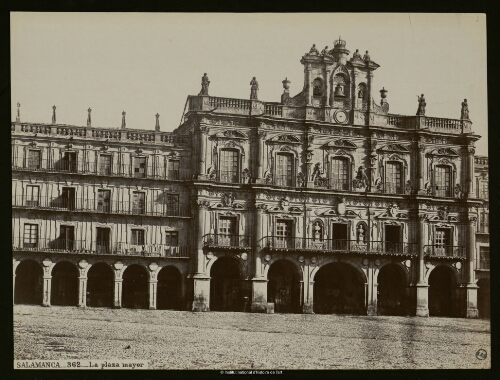 Salamanca. La plaza Mayor