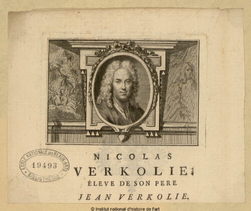 Nicolas Verkolie, élève de son père Jean Verkolie