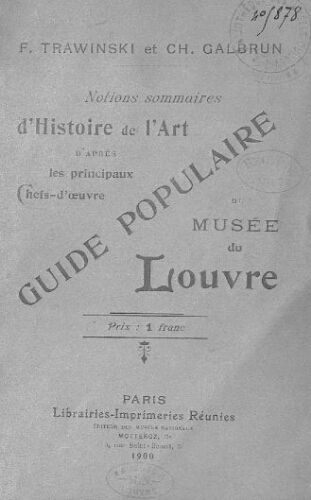 Guide populaire du Musée du Louvre
