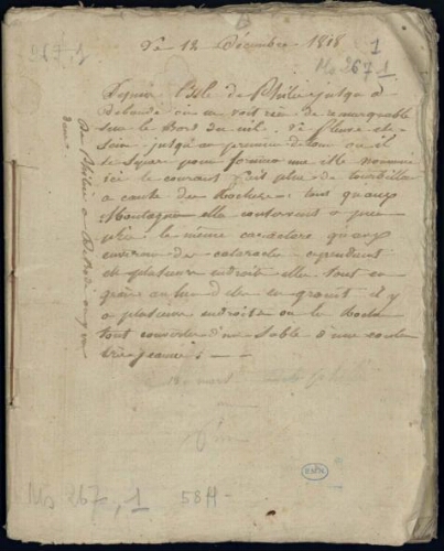 Premier voyage en Nubie, 12 décembre 1818 - 27 février 1819