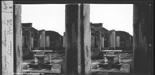 Pompei. Maison de Siricus