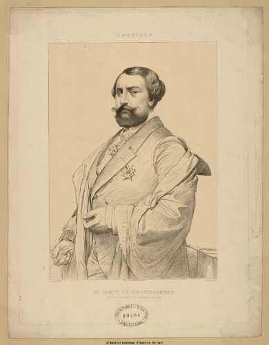 Le comte de Nieuwerkerke, directeur général des Musées Impériaux (L'Artiste)