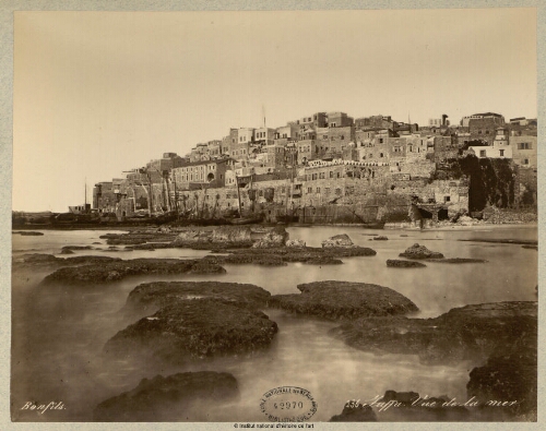 Jaffa. Vue de la mer