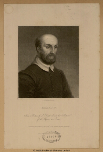 Palladio, from a picture by L. Bigleoschi, in the Collection of the Capitol at Rome