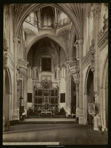Toledo. Vista interior de San Juan de los Reyes