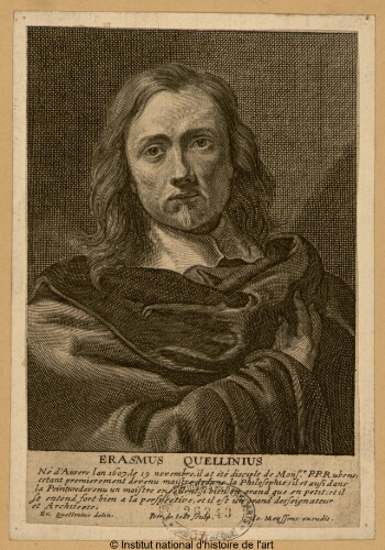 Erasmus Quellinius, né d'Anvers l'an 1607 le 19 novembre [...]
