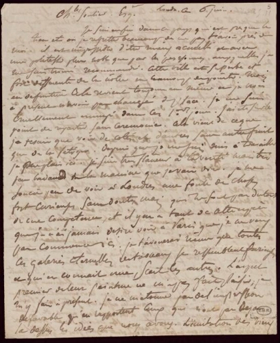 Lettre à Charles Soulier, du 6 juin [1825]