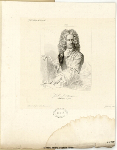 Gabriel (Jacques), architecte mort en 1742 (Galerie historique de Versailles)