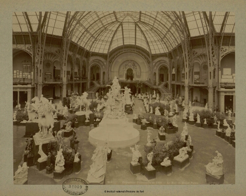 Exposition Universelle de 1900. Le Hall du Grand Palais