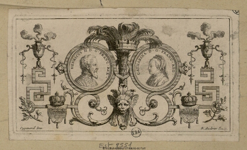Henricus II D. G. Franc. Rex. ; Catharina D. G. Franc. Reg.