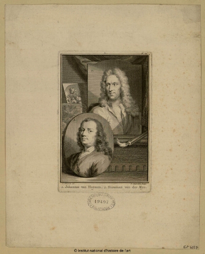 Johannes van Huysum, Heroman van der Myn