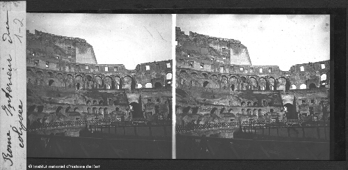 Rome. Intérieur du Colisée