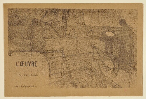 [Le Théâtre de L'Oeuvre : bulletin d'adhésion au Théâtre de L'Oeuvre, 3ème saison 1895-1896]