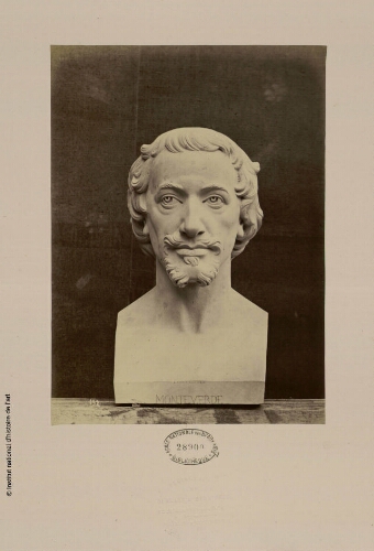 [Paris, Opéra Garnier, buste de Monteverde]