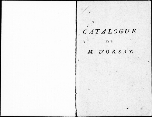 Catalogue des statues et groupes de marbre antique, figures de bronze [...] : [vente du 12 septembre 1791]