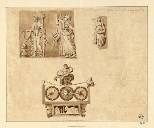 Angelo d'un sepolcro antico nella galleria di Firenze
