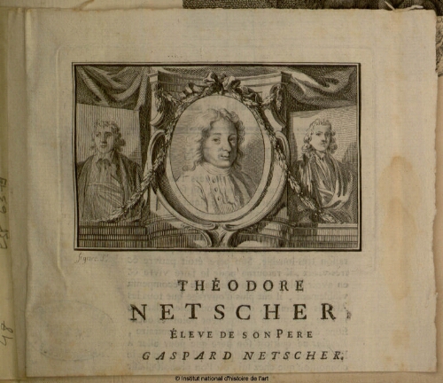 Théodore Netscher, élève de son père Gaspard Netscher