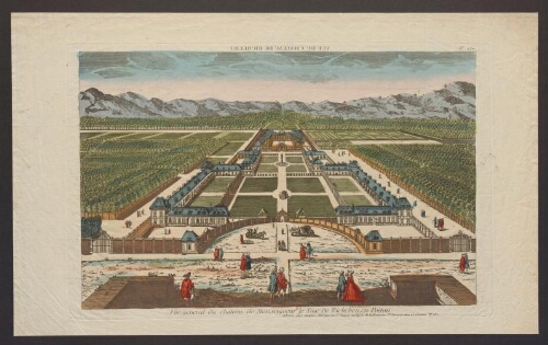 Vue général du château de Monseigneur le Duc de Richelieu en Poitou