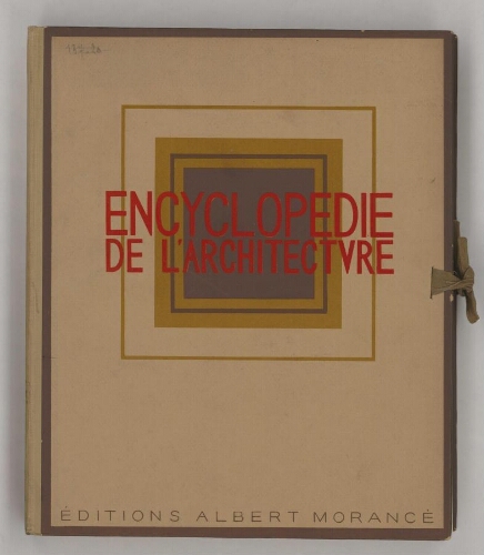 Encyclopédie de l'architecture, constructions modernes. Tome 4