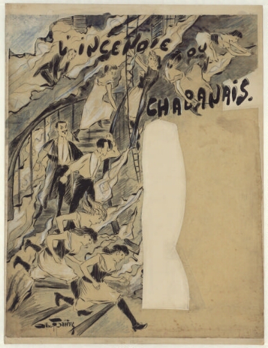 [Illustration pour <i>L'Incendie du Chabanais</i> de Joseph Canqueteau]