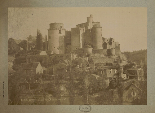 Bonaguil (Lot-et-Garonne), château côté nord