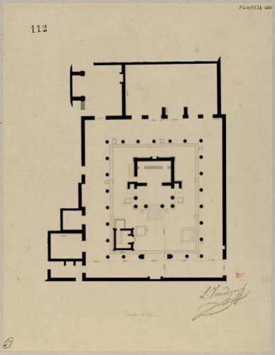 Pompeia 1830, Temple d'Isis