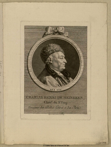 Charles Henri de Heineken, Chevalier du Saint-Empire, amateur des Belles Lettres et des Arts