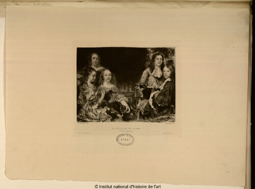 La famille de Paul Potter, Musée de l'Ermitage (Gazette des Beaux-Arts)