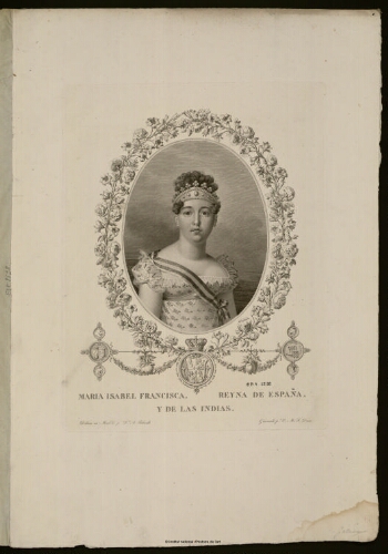 Maria Isabel Francisca, Reyna de España y de las Indias