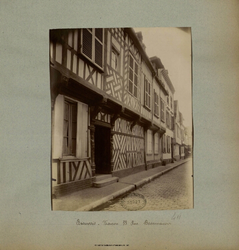 Beauvais, Maison 33 Rue Beaumanoir