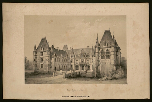 Château de Marchais près de Laon