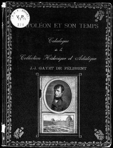 Catalogue de la collection J.-J. de Félissent [...] : [vente du 27 avril 1914]