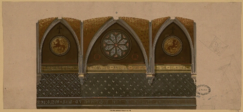 [Décoration pour la chapelle funéraire des ducs de Luynes (?)]