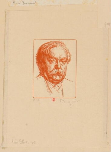 [Portrait de Léon Bloy]