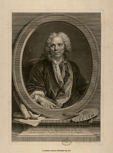 Louis Galloche, peintre ordinaire du Roy, chancelier et recteur en son Académie Royale de Peinture et de Sculpture