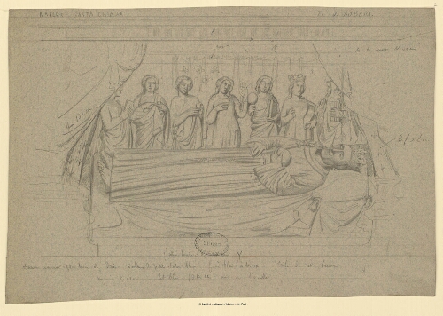Naples, Santa Chiara, Tombeau de Robert d'Anjou : gisant]