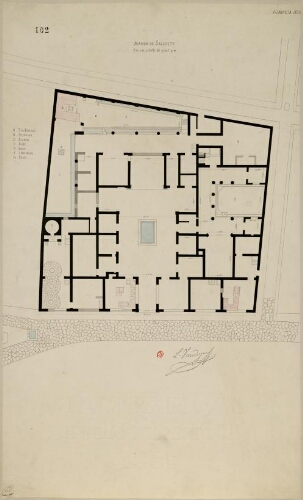 Pompeia 1830, Maison de Salluste
