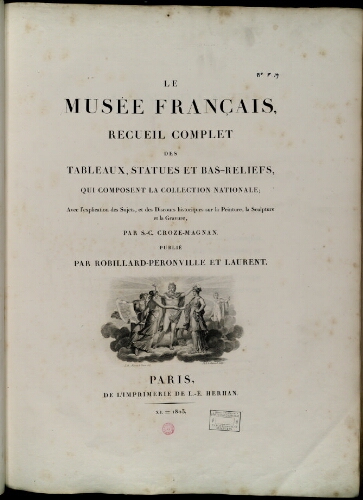 Le Musée français. Tome 1