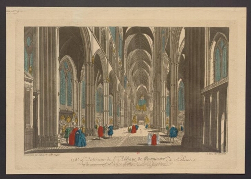 128ème L'Intérieur de l'Abbaye de Westminster