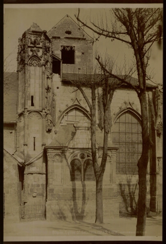 Blois, Eglise St Saturnin, côté Sud (1894)