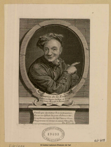 Maurice de la Tour, peintre ordinaire du Roy, et de son Académie Royale de Peinture et Sculpture
