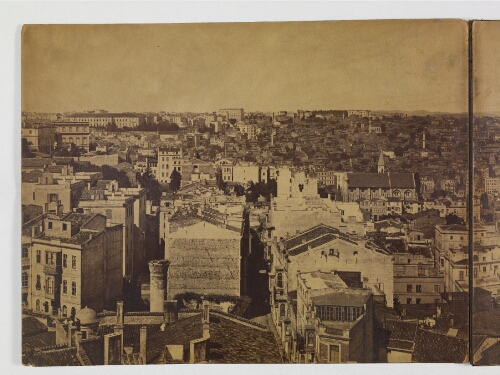 Panorama de Constantinople pris de la Tour de Galata