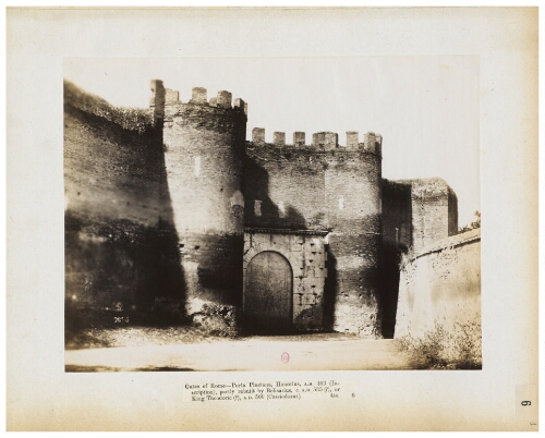 [Albums John Henry Parker (1864-1877). 25 : Porte, Fortificazione primitive]
