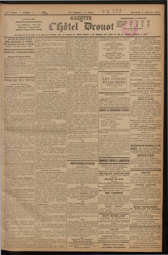 Gazette de l'Hôtel Drouot. 61 : 1943