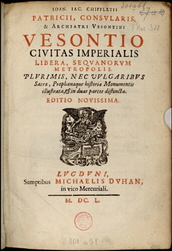 Vesontio, civitas imperialis libera, Sequanorum metropolis