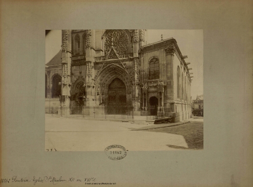 Pontoise, Église Saint-Maclou XII au XVIe siècle