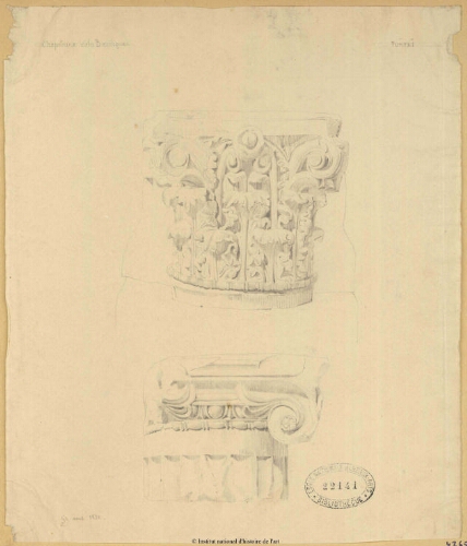 Pompéi, chapiteaux de la basilique