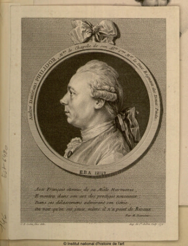 André Danicant Philidor, Maître de chapelle de son Altesse Sérenissime Monseigneur le Duc régnant des Deux-Ponts