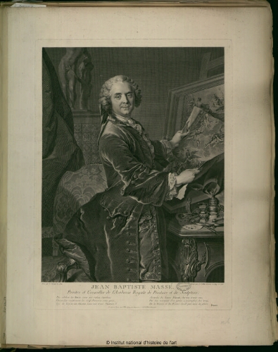 Jean Baptiste Massé, peintre et conseiller de l'Académie Royale de Peinture et de Sculpture