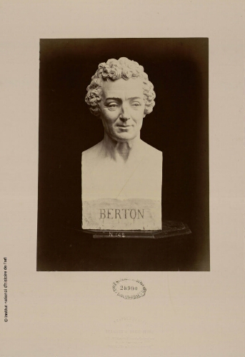 [Paris, Opéra Garnier, buste de Berton]